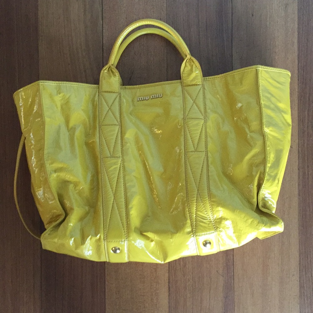 Miu Miu large tote bag